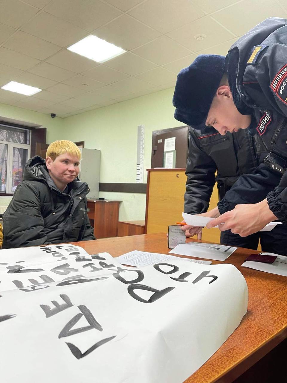 Митинги задержания Колобаева полиция беженцы с украины